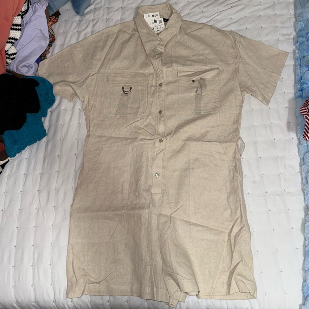 Tan Zara romper